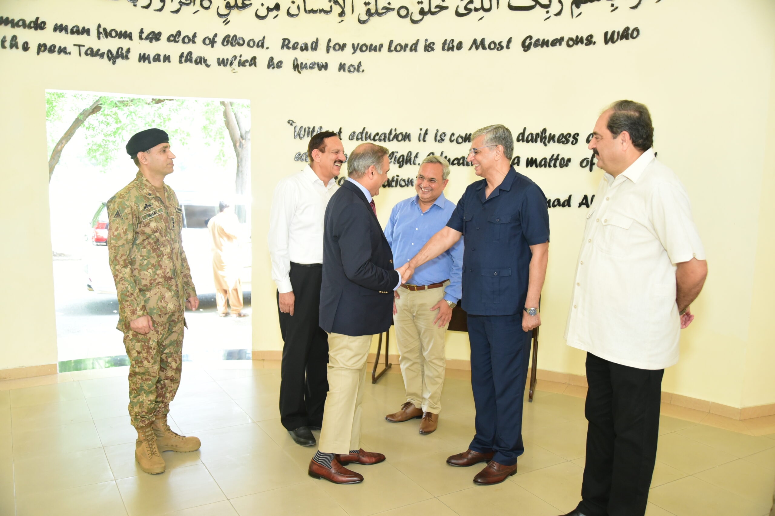 Principal Visit -HRDC Lahore